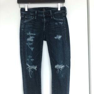 Citizens of Humanity racer skinny low rise jean